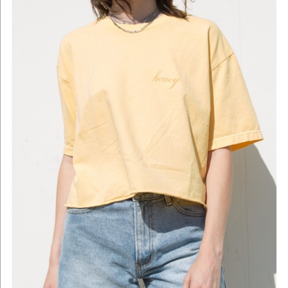 NWOT Brandy Melville Aleena Honey Top